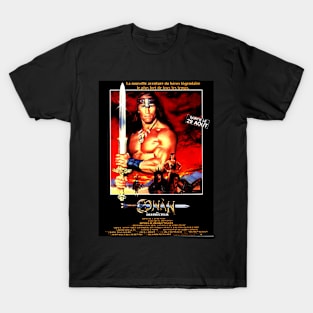 Classic Fantasy Movie Poster - Conan T-Shirt